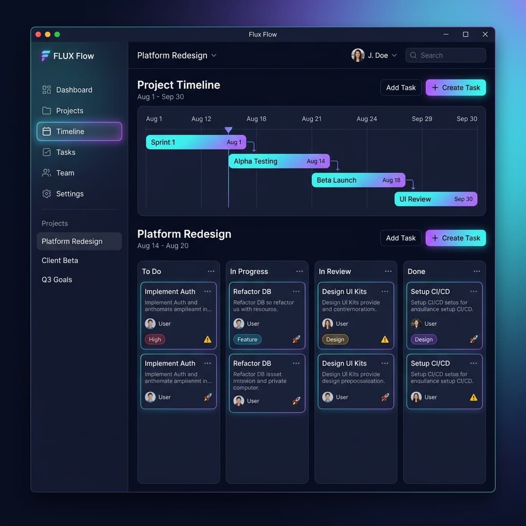 DesktopFlow Manager